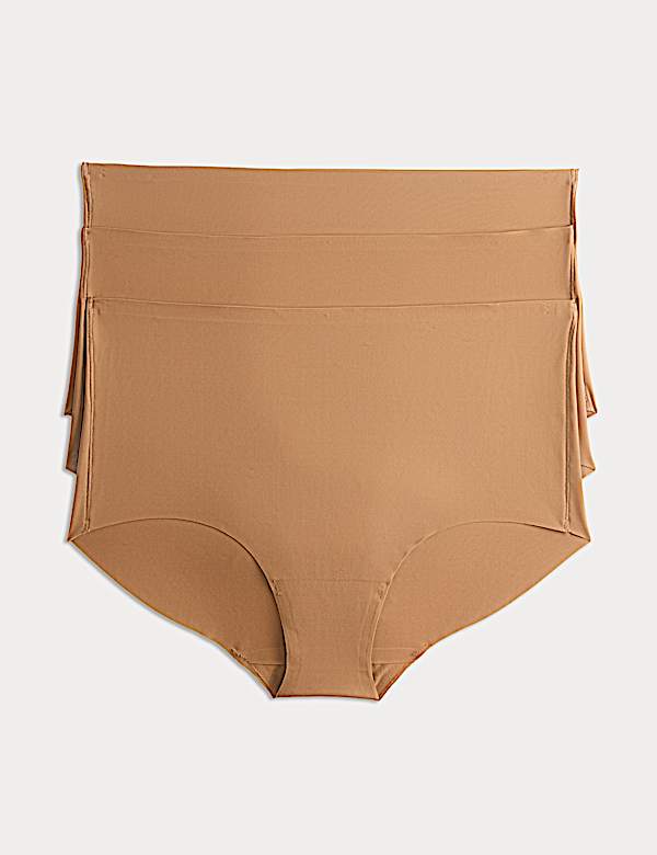 3 pack Body Invisibles&trade; No VPL High Rise Knicker Shorts