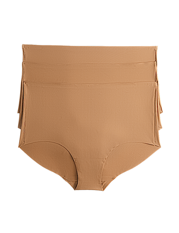 3 pack Body Invisibles&trade; No VPL High Rise Knicker Shorts