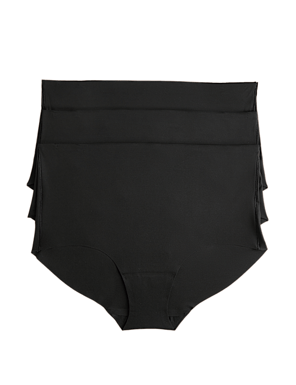 3 pack Body Invisibles&trade; No VPL High Rise Knicker Shorts