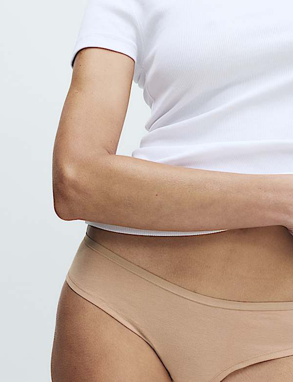 5 Pack Cotton Modal Hipster Knickers - HU