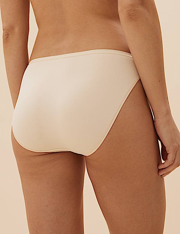 5pk Microfibre High Leg Knickers