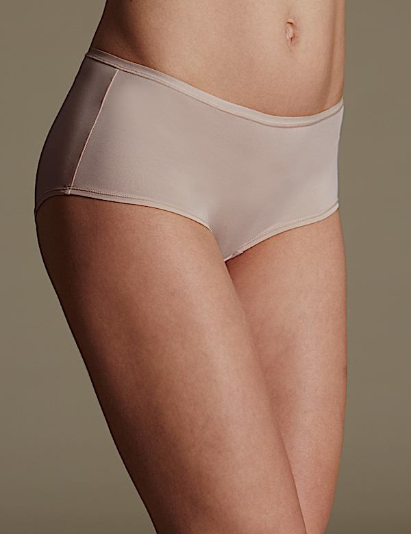 5pk No VPL Microfibre Low Rise Shorts