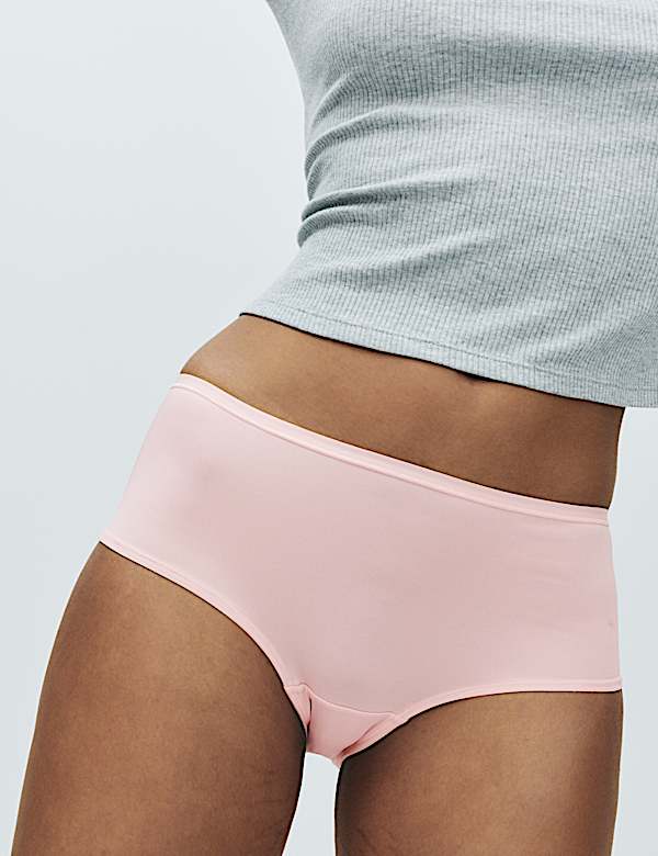 5pk Microfibre Low Rise Shorts - US