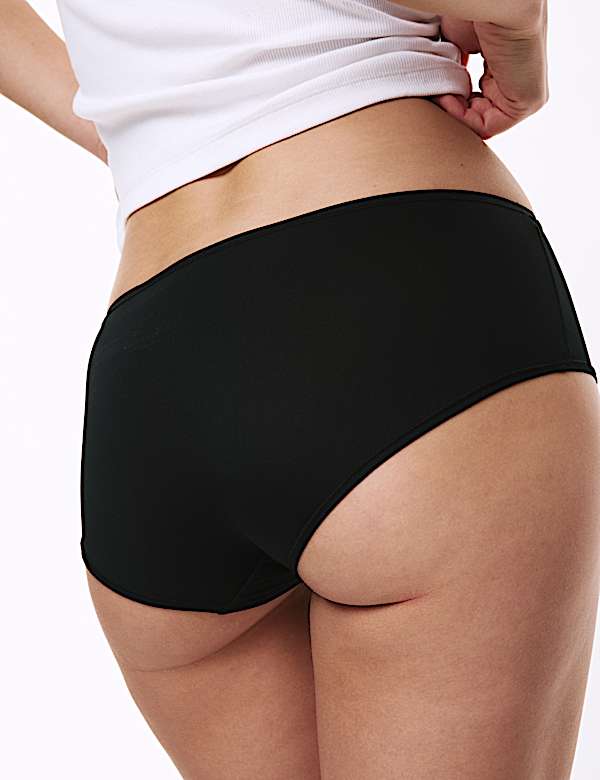 Lot de 5 shorts coupe taille basse en microfibre - CA