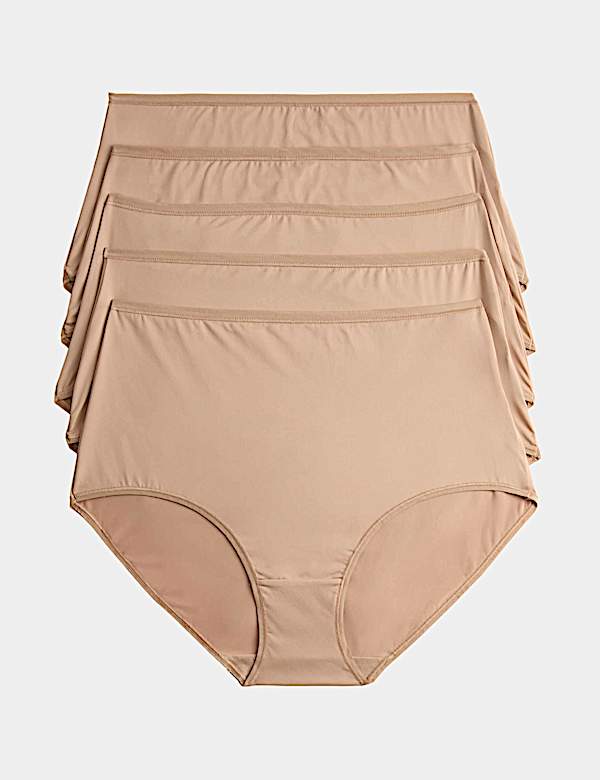 5pk No VPL Microfibre Full Briefs