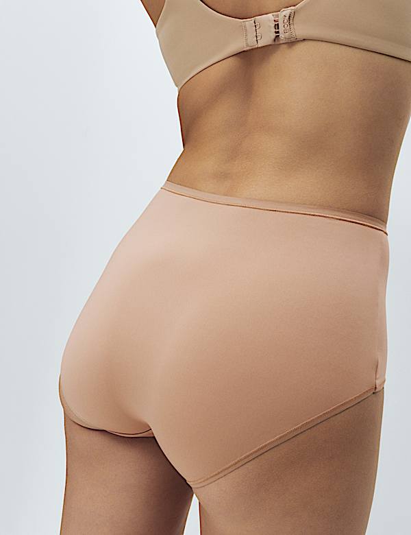 Lot de 5 culottes embo&icirc;tantes en microfibre - FR