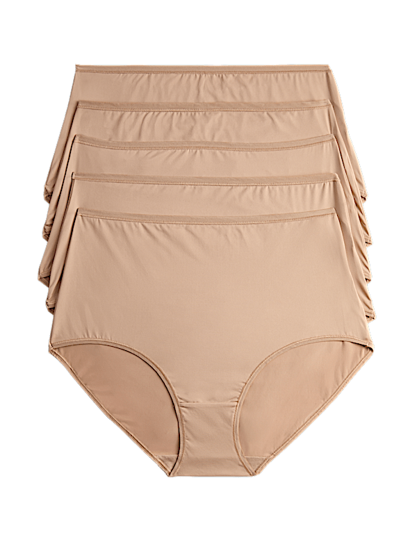 5pk No VPL Microfibre Full Briefs