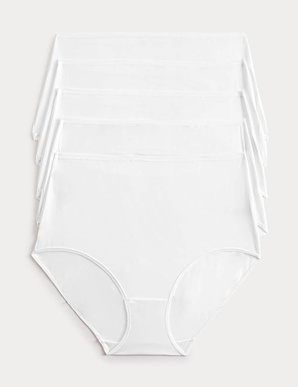 5pk No VPL Microfibre Full Briefs