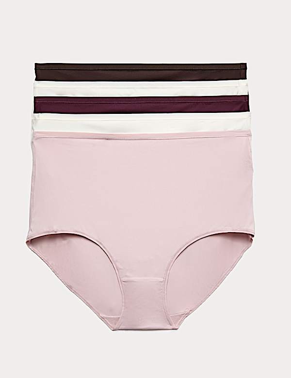 5pk No VPL Microfibre Full Briefs