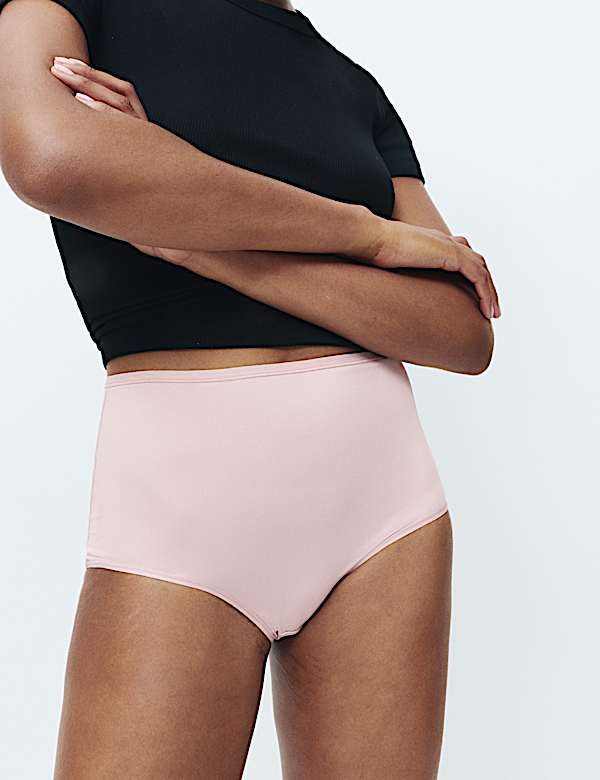 5pk Microfibre Full Briefs - ES