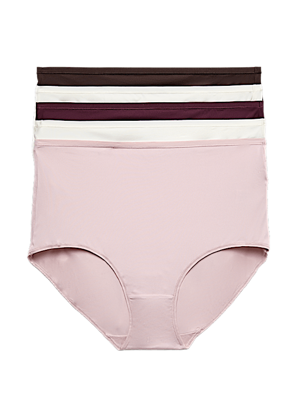 5pk No VPL Microfibre Full Briefs