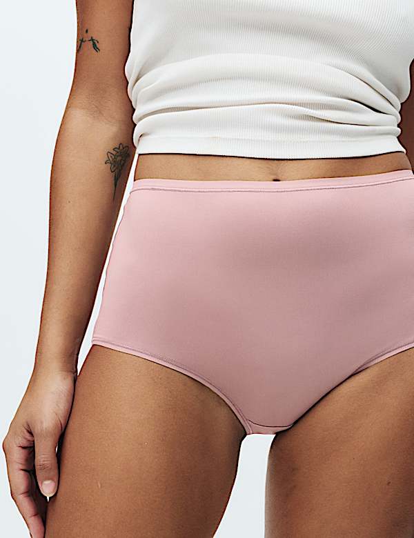 5pk No VPL Microfibre Full Briefs