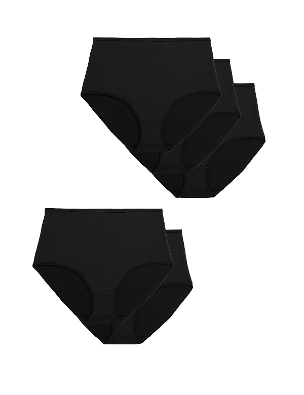 5pk No VPL Microfibre Full Briefs