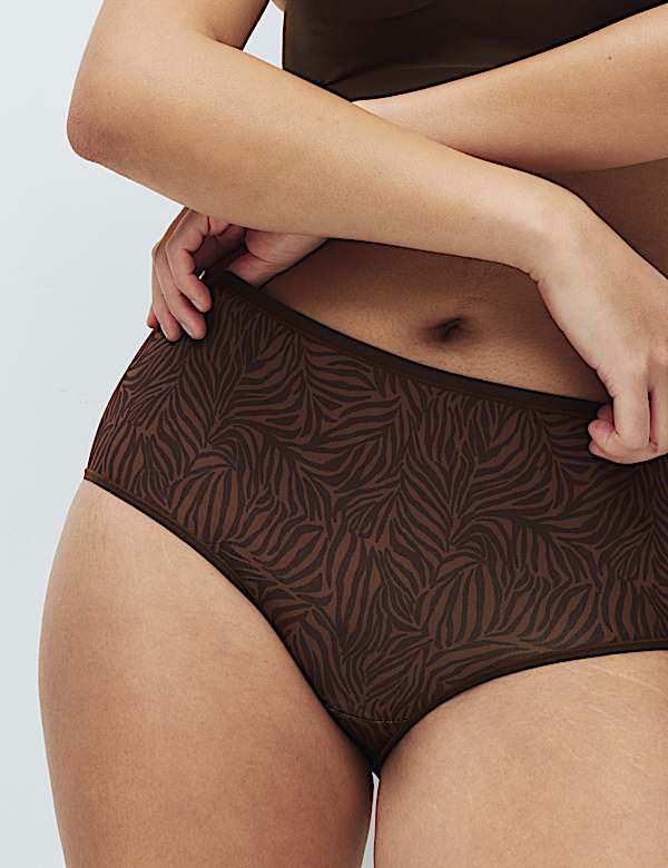 5pk Microfibre High Rise Knicker Shorts