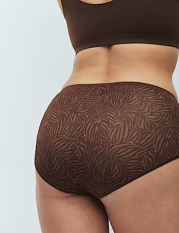 5pk Microfibre High Rise Knicker Shorts