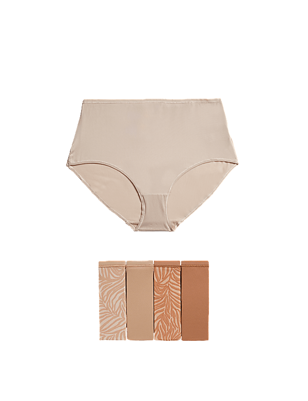 5pk No VPL Microfibre Full Briefs