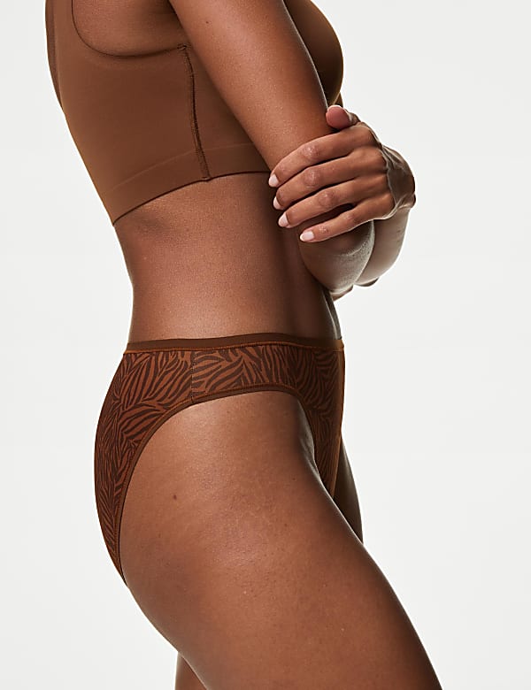 5pk No VPL High Leg Knickers