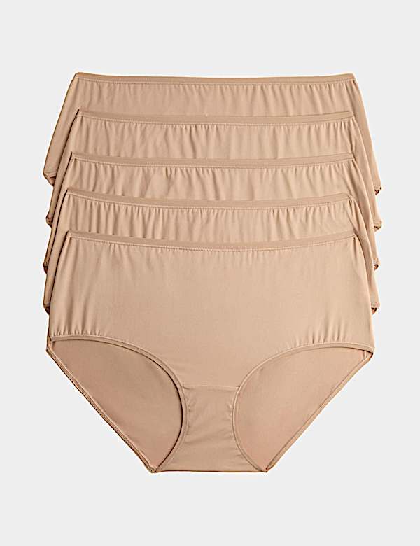 5pk Microfibre High Rise Shorts