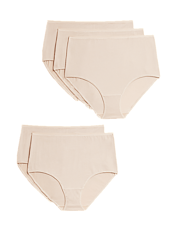 5pk Cotton Modal Rich Full Briefs