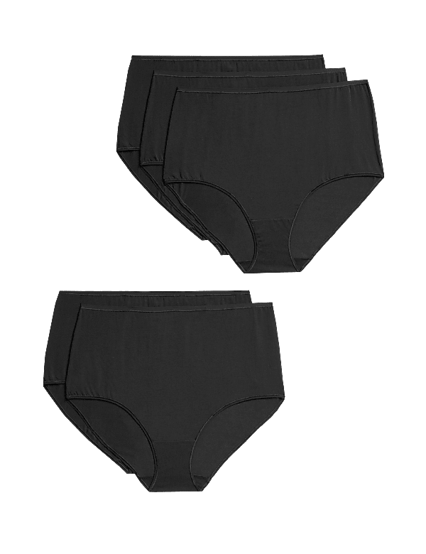 5pk Cotton Modal Rich No VPL Full Briefs