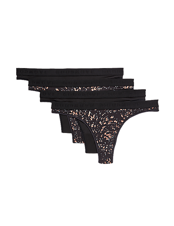 4pk No VPL Thongs