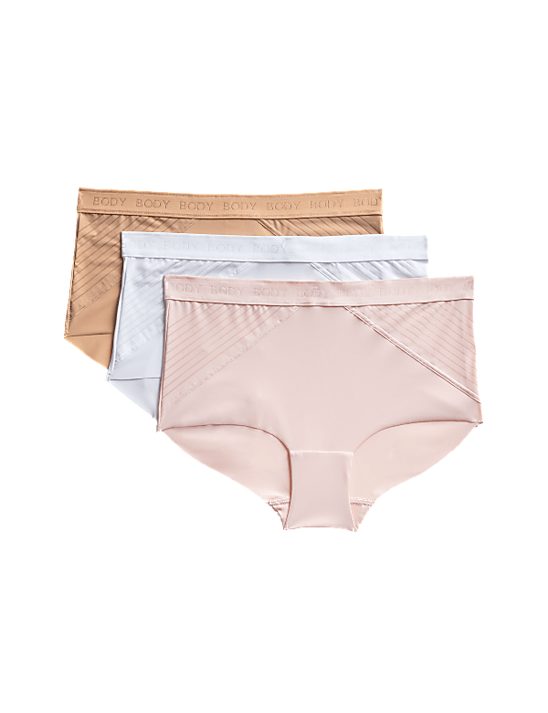 3pk Body Define™ High Rise Shorts