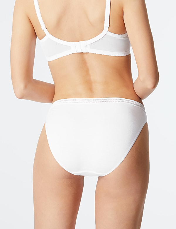 5 Pack Modal Blend High Leg Knickers