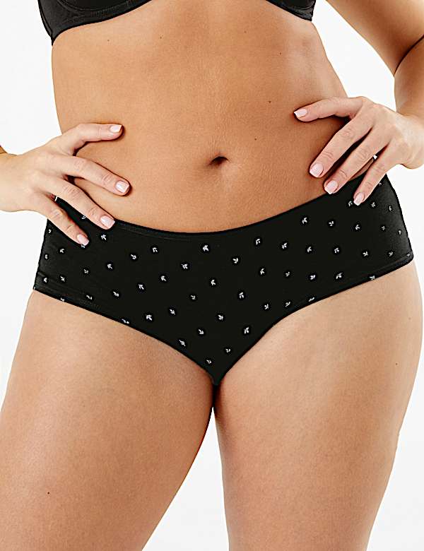5pk Cotton Lycra&reg; Low Rise Shorts