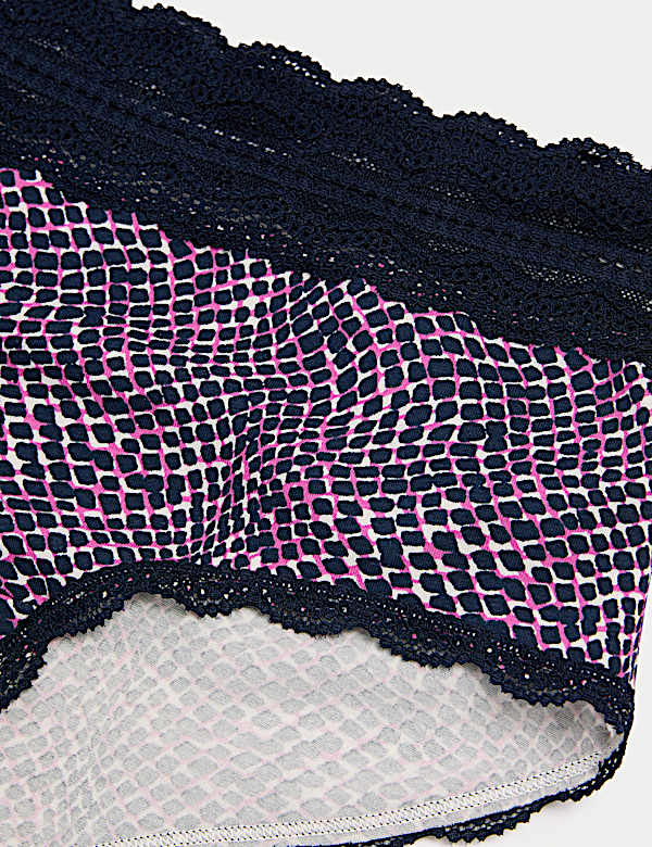 3pk Cotton Rich High Rise Shorts