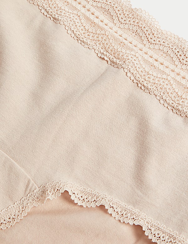 3pk Cotton Rich High Rise Shorts