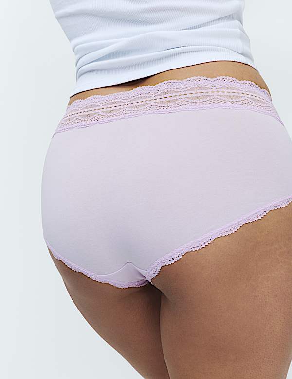 3pk Cotton Rich High Rise Shorts