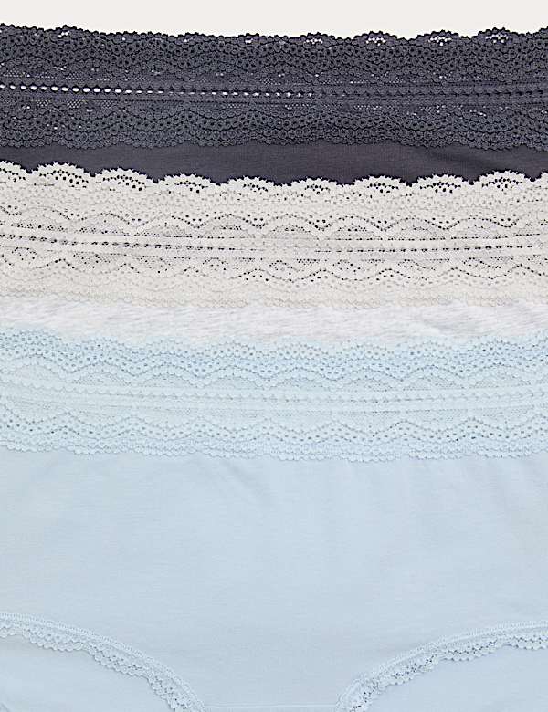 3pk Cotton Rich High Rise Shorts