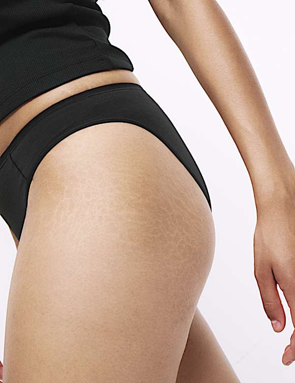 5pk No VPL Cotton Modal Bikini Knickers - IT