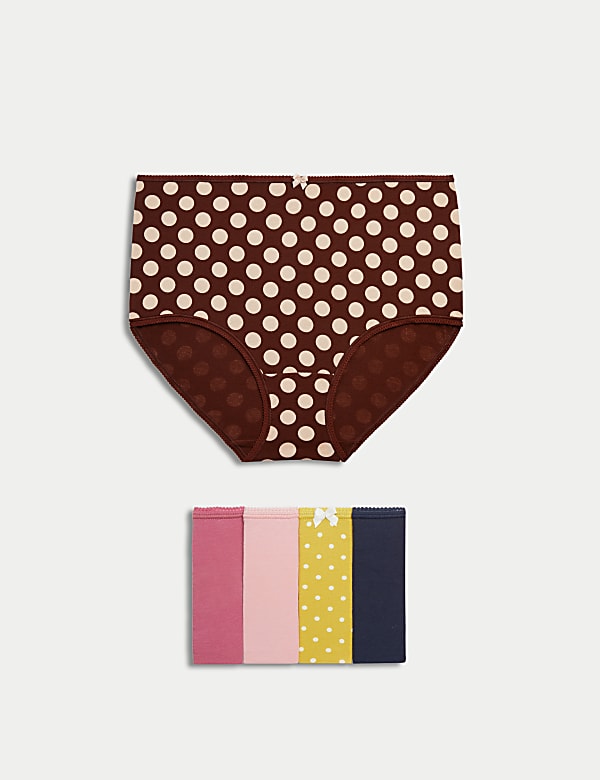 5pk Cotton Rich Lycra® Full Briefs - VN
