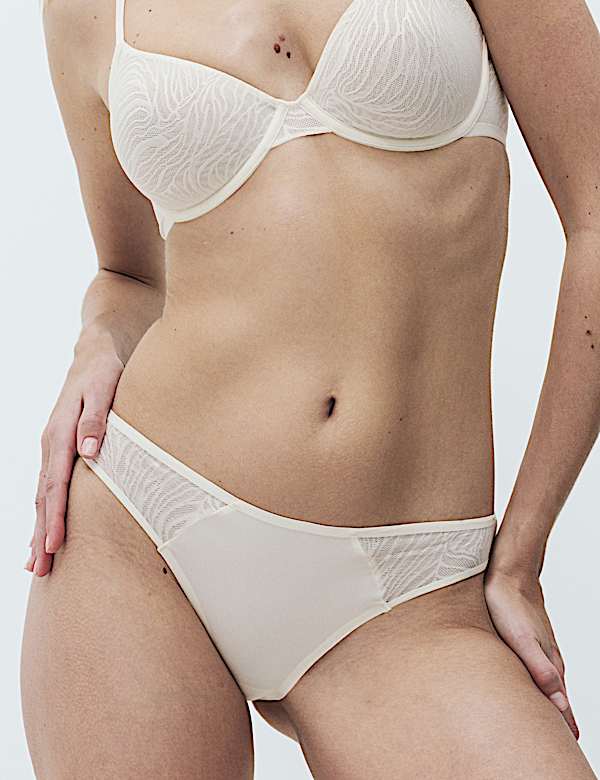 2 Pack Body Lace Brazilian Knickers - HU