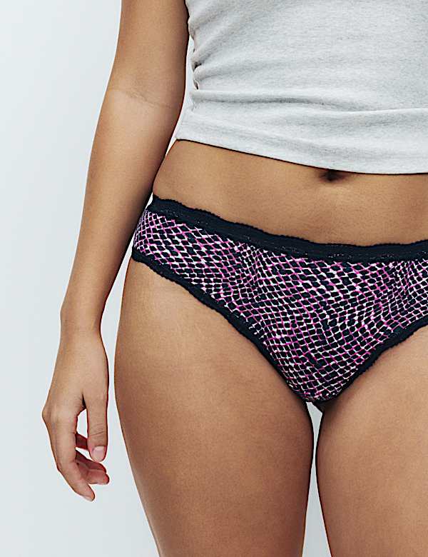 3pk Cotton Rich Brazilian Knickers