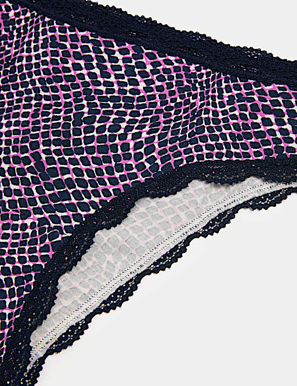 3pk Cotton Rich Brazilian Knickers