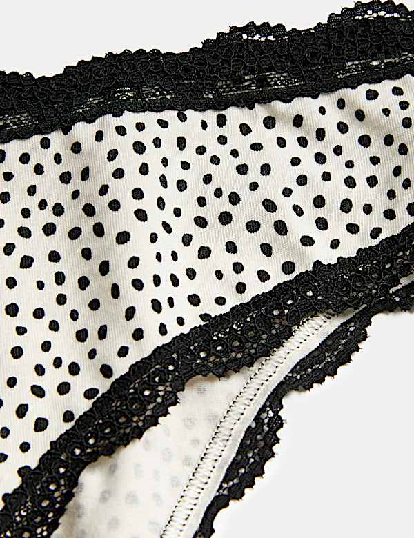3pk Cotton Rich Brazilian Knickers