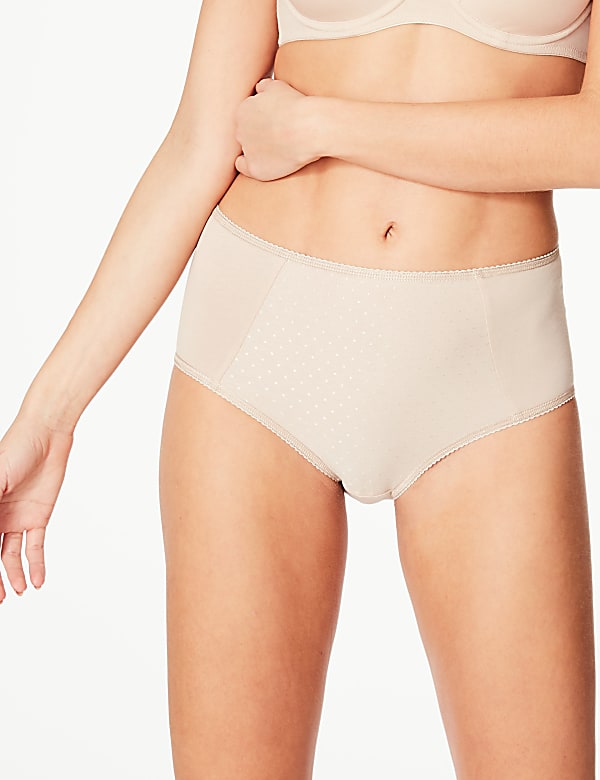 5 Pack Cotton Rich Midi Knickers