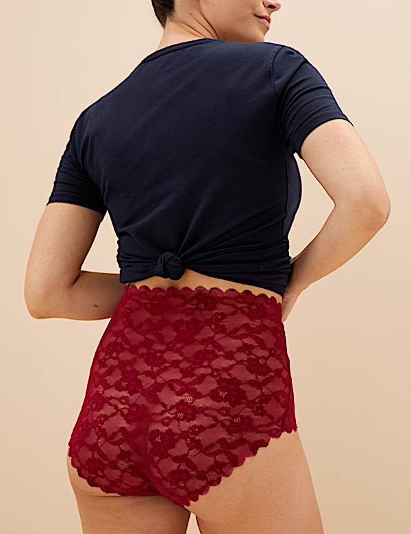 3pk Freecut Lace Full Briefs