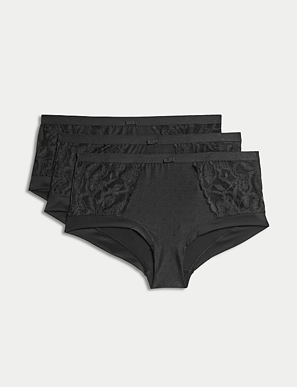 3pk Wildblooms High Rise Knicker Shorts - IL