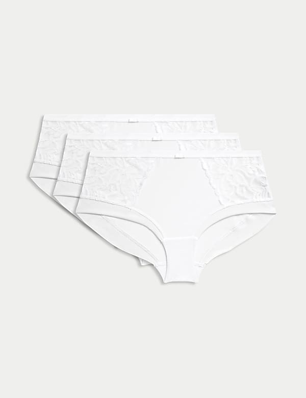 3pk Wildblooms High Rise Knicker Shorts