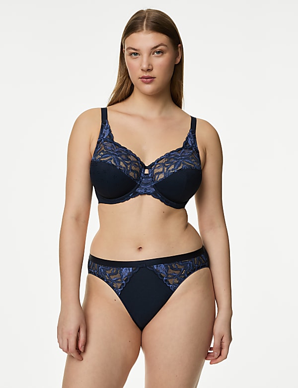 3pk Wildblooms High Leg Knickers - PT