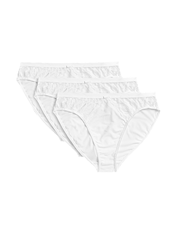 3pk Wildblooms High Leg Knickers