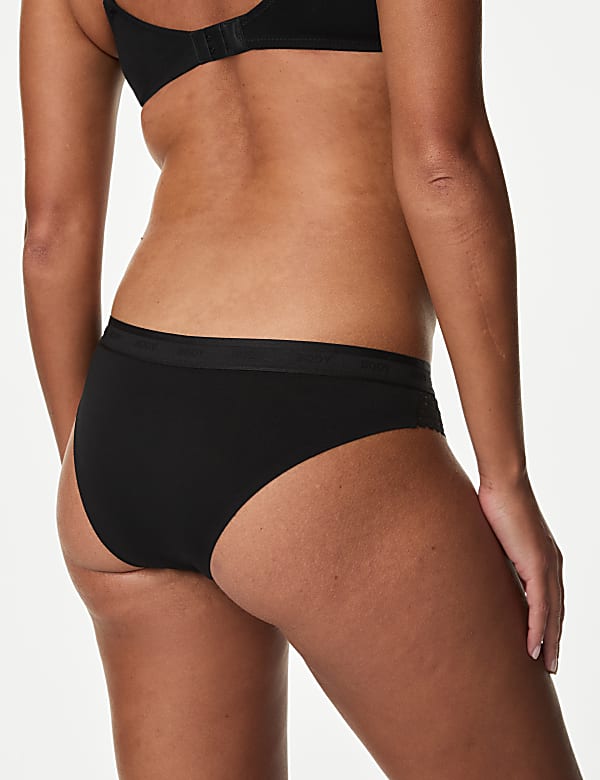 3pk Cotton Brazilian Knickers