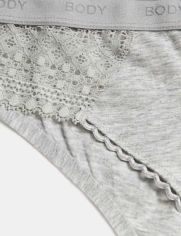 3pk Cotton Brazilian Knickers