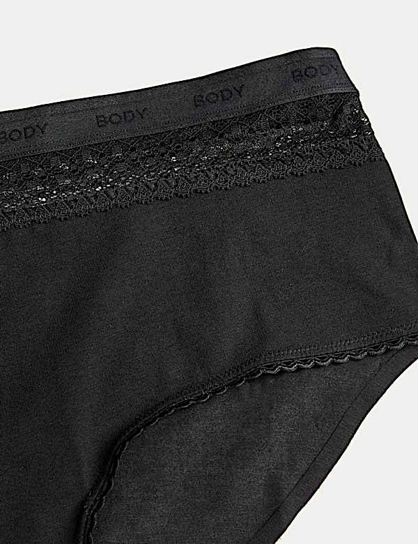 3pk Cotton Rich High Rise Shorts