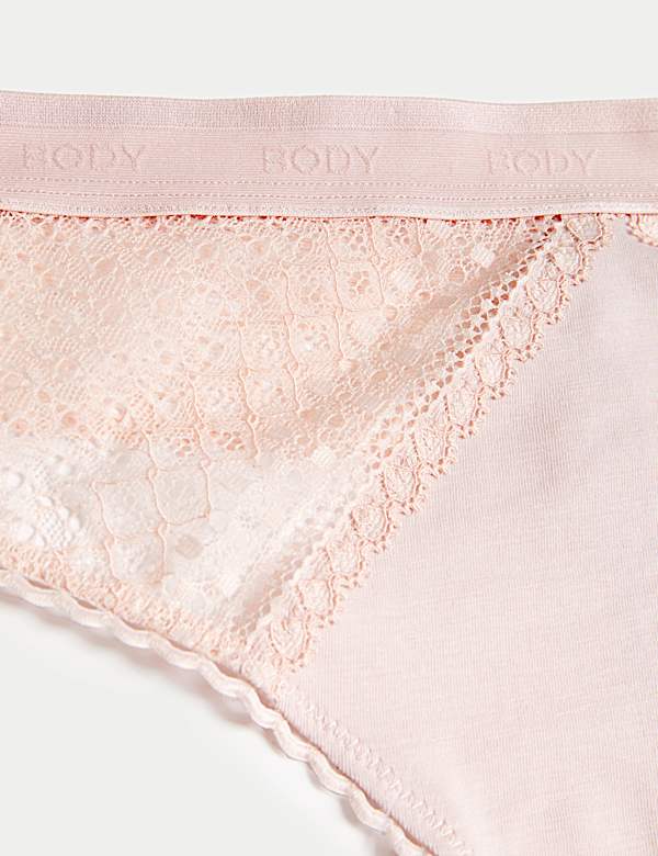 3pk Cotton with Cool Comfort&trade; Thongs