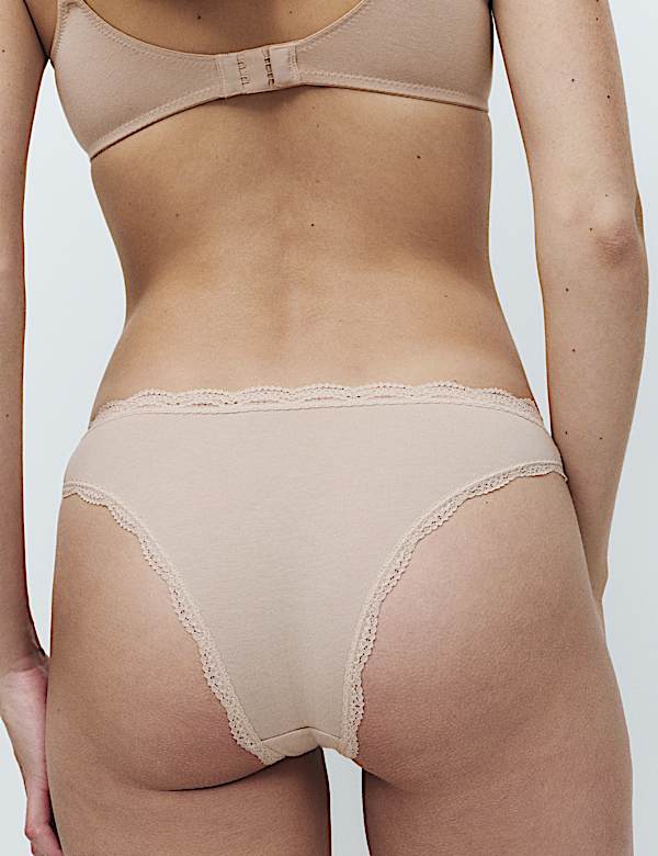 3 Pack Cotton Rich Brazilian Knickers - CA
