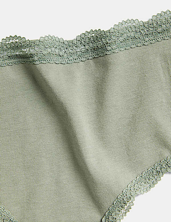 3pk Cotton Rich Lace Shorts